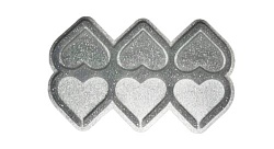 Форма для леденцов "Погремушка сердце" 5,5 см